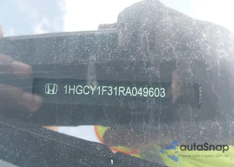 2024 Honda Accord Ex z USA, uszkodzony, nr VIN 1HGCY1F31RA049603